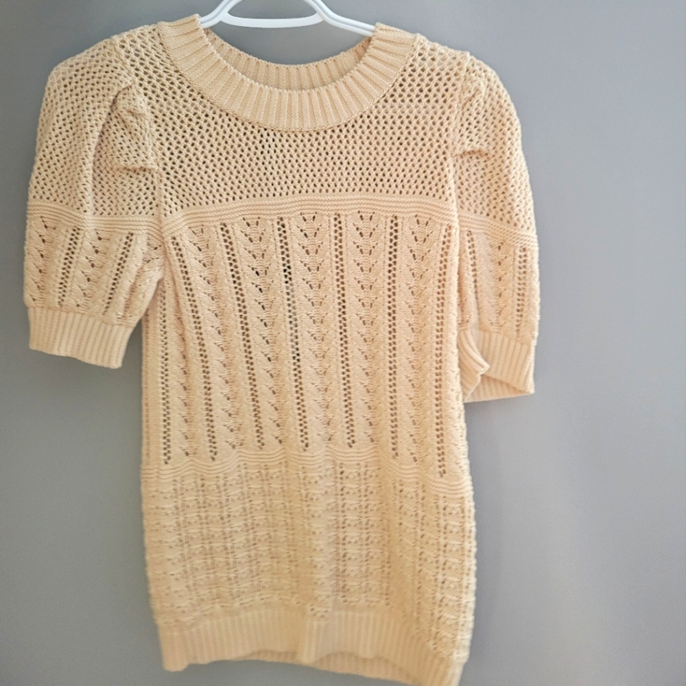 ASOS YAS - beige knit sweater size xs